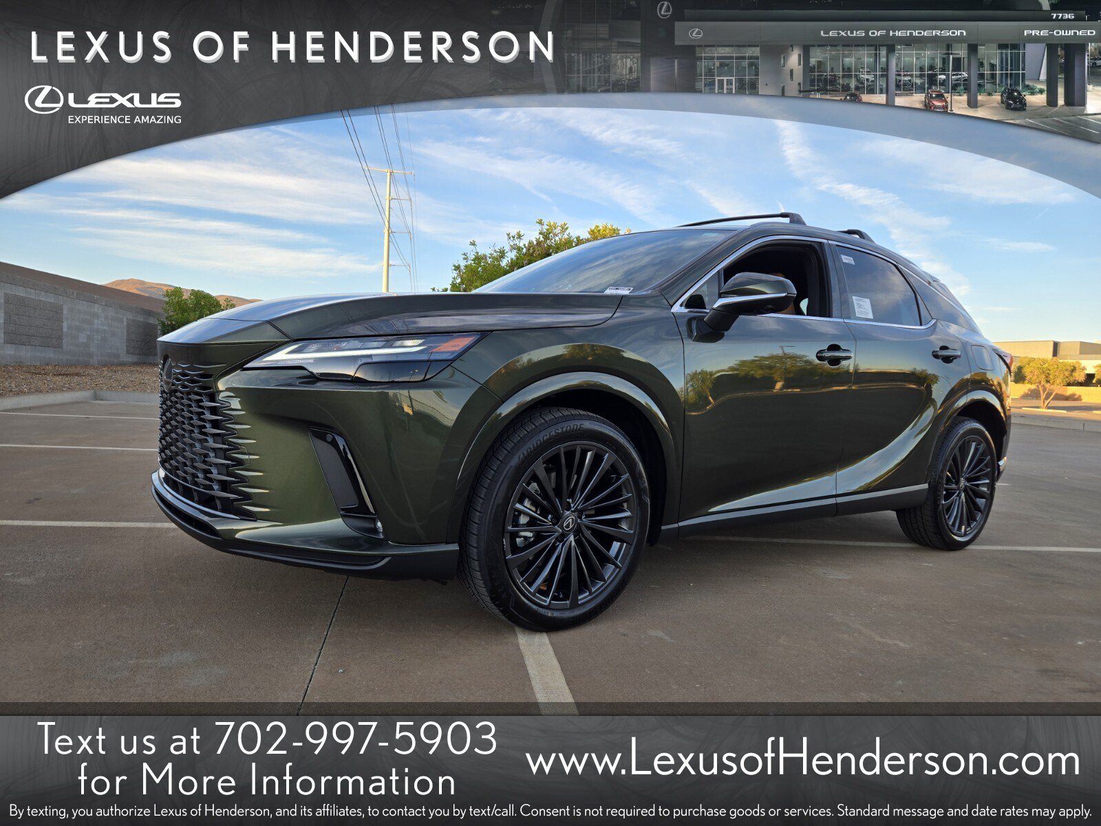 New 2026 Lexus RX 350 FWD