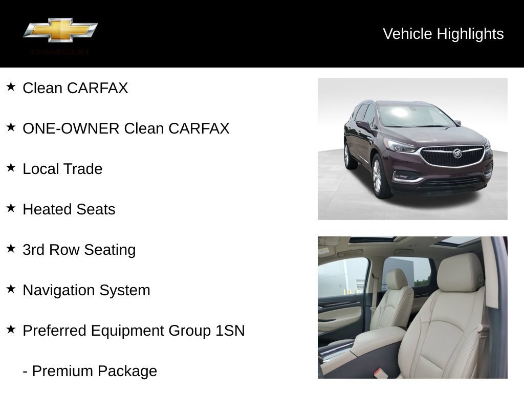 Used 2019 Buick Enclave Premium w/ Experience Buick Package AWD/4WD image 18