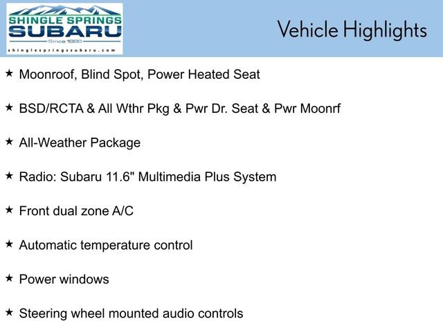Used 2025 Subaru Crosstrek 2.0i Premium image 55
