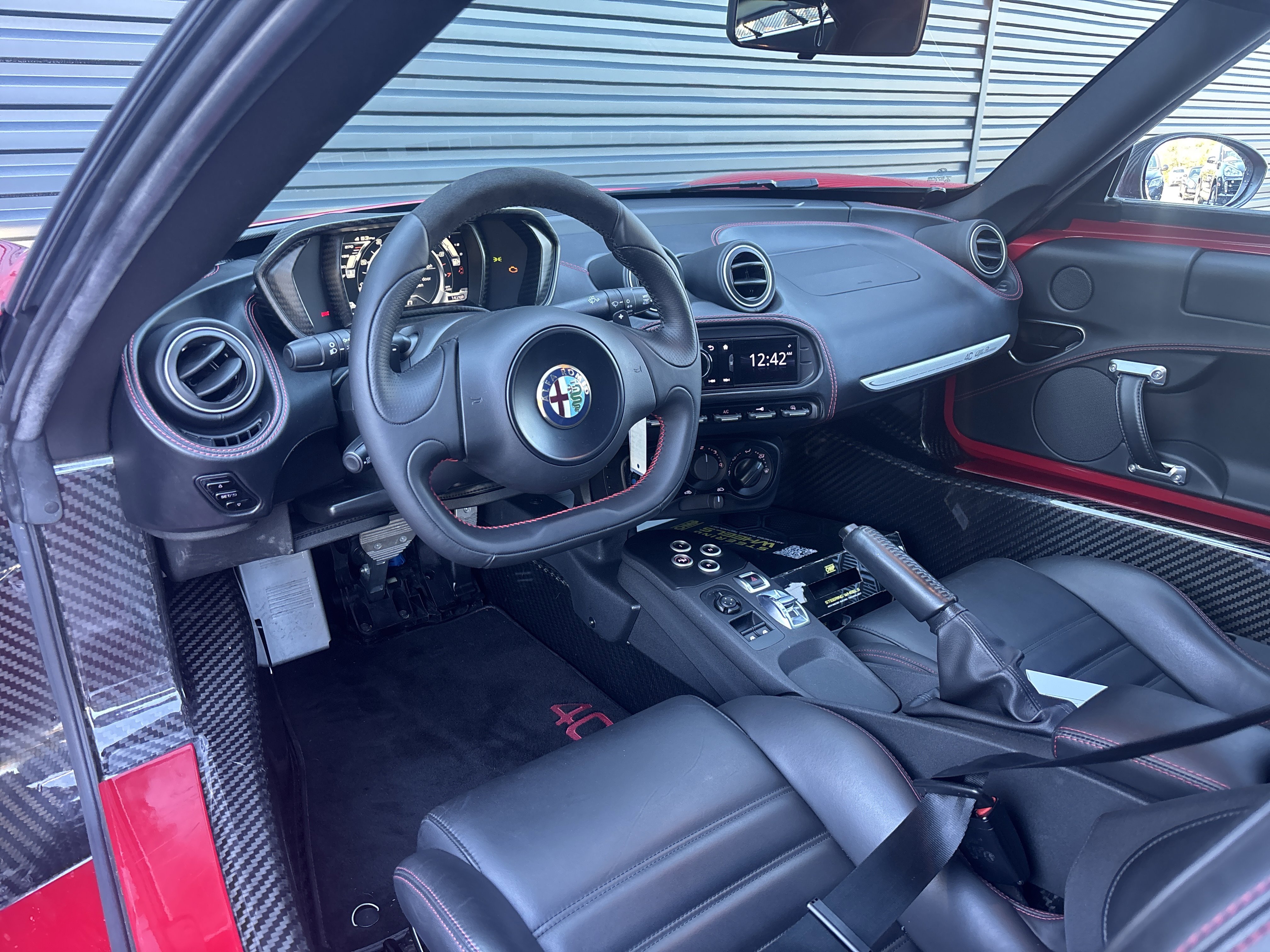 Used 2015 Alfa Romeo 4C Coupe w/ Leather Interior Group image 12