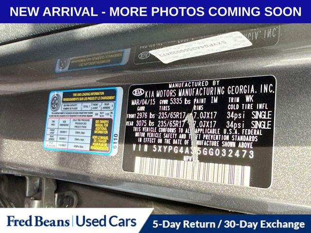 Used 2016 Kia Sorento LX w/ LX Convenience Package image 8