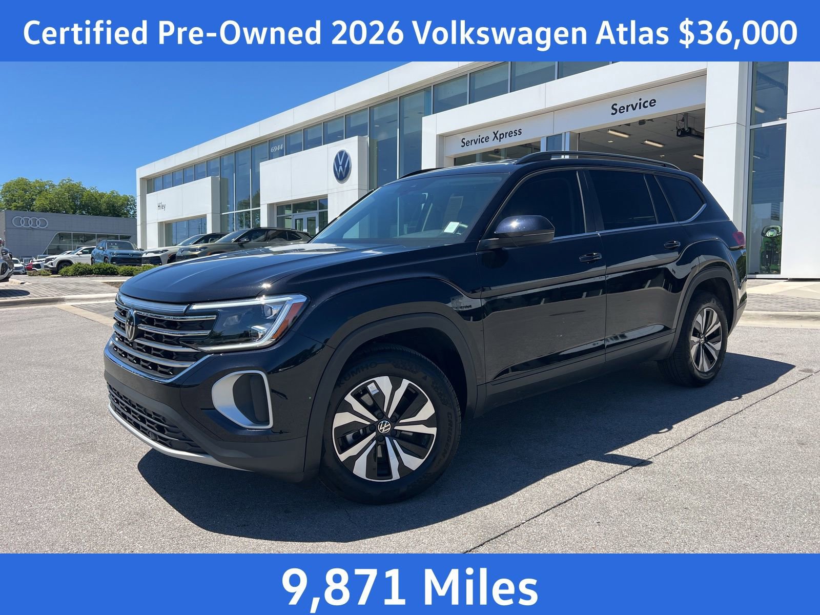 Certified 2026 Volkswagen Atlas SE