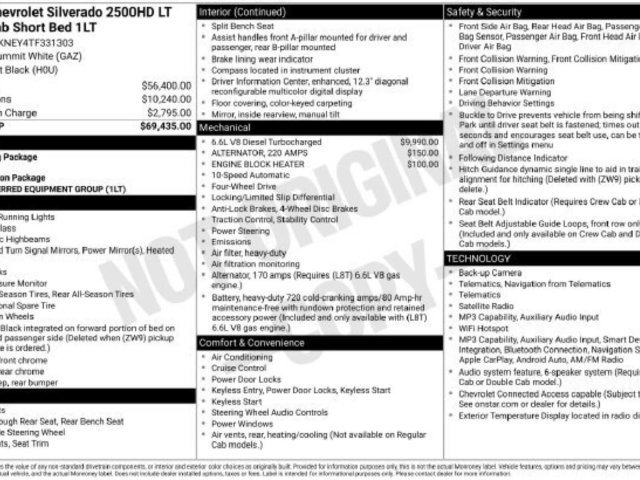 New 2026 Chevrolet Silverado 2500 LT AWD/4WD image 42