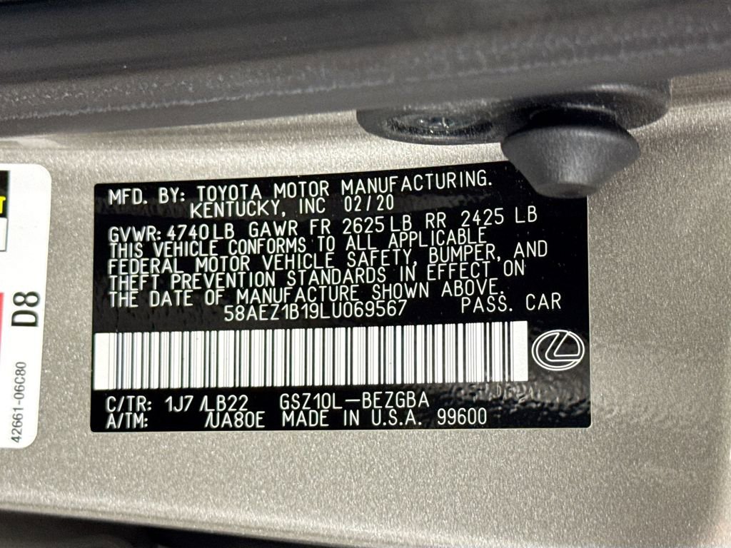 Used 2020 Lexus ES 350 Luxury w/ Accessory Package image 43