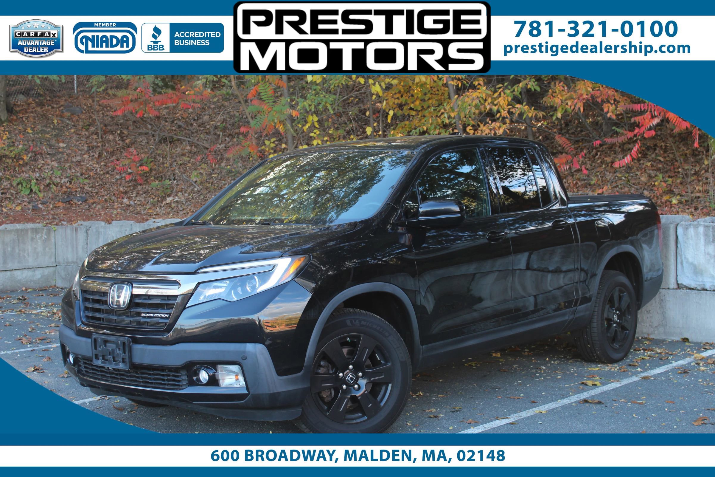Used 2017 Honda Ridgeline Black Edition