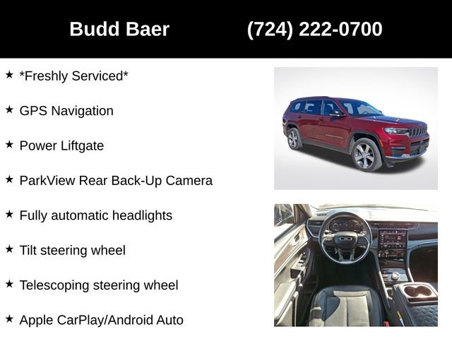 Used 2021 Jeep Grand Cherokee L Limited image 7