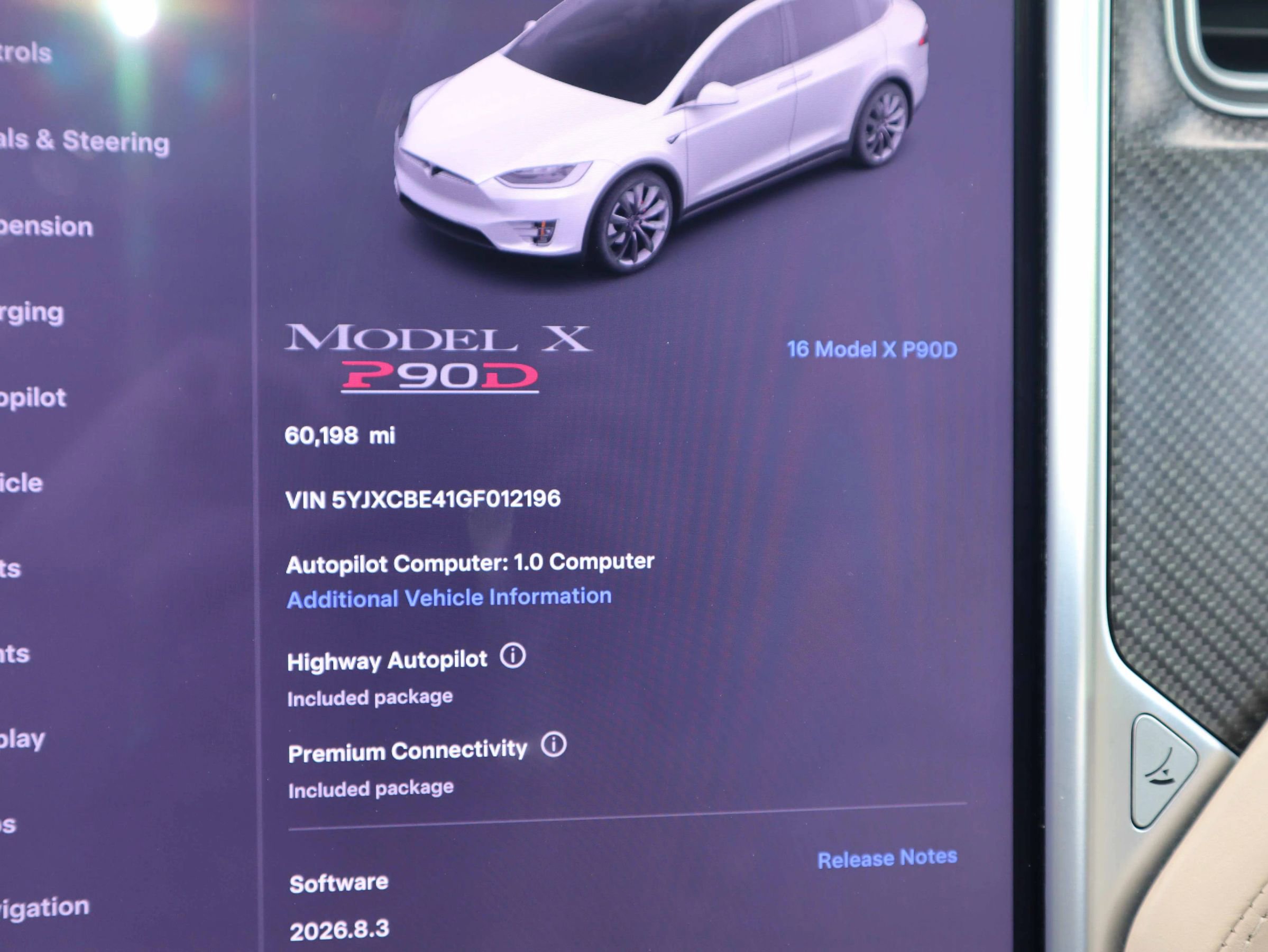 Used 2016 Tesla Model X Performance image 29