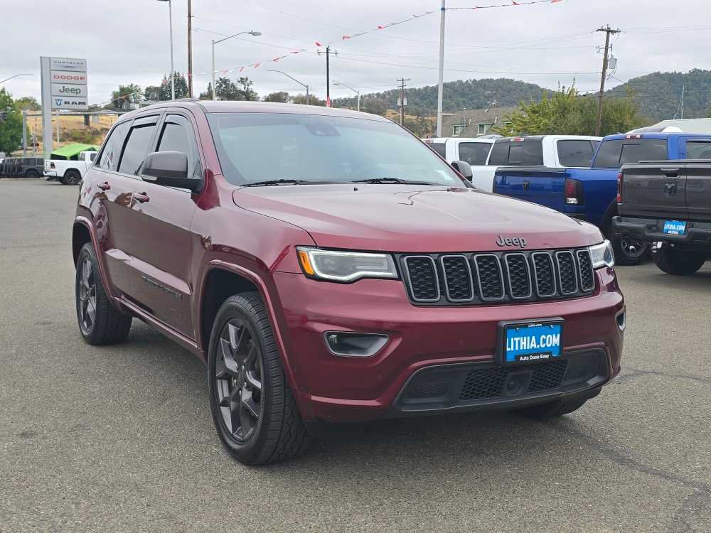 Used 2021 Jeep Grand Cherokee Limited w/ Quick Order Package 2GK 80th AWD/4WD image 7
