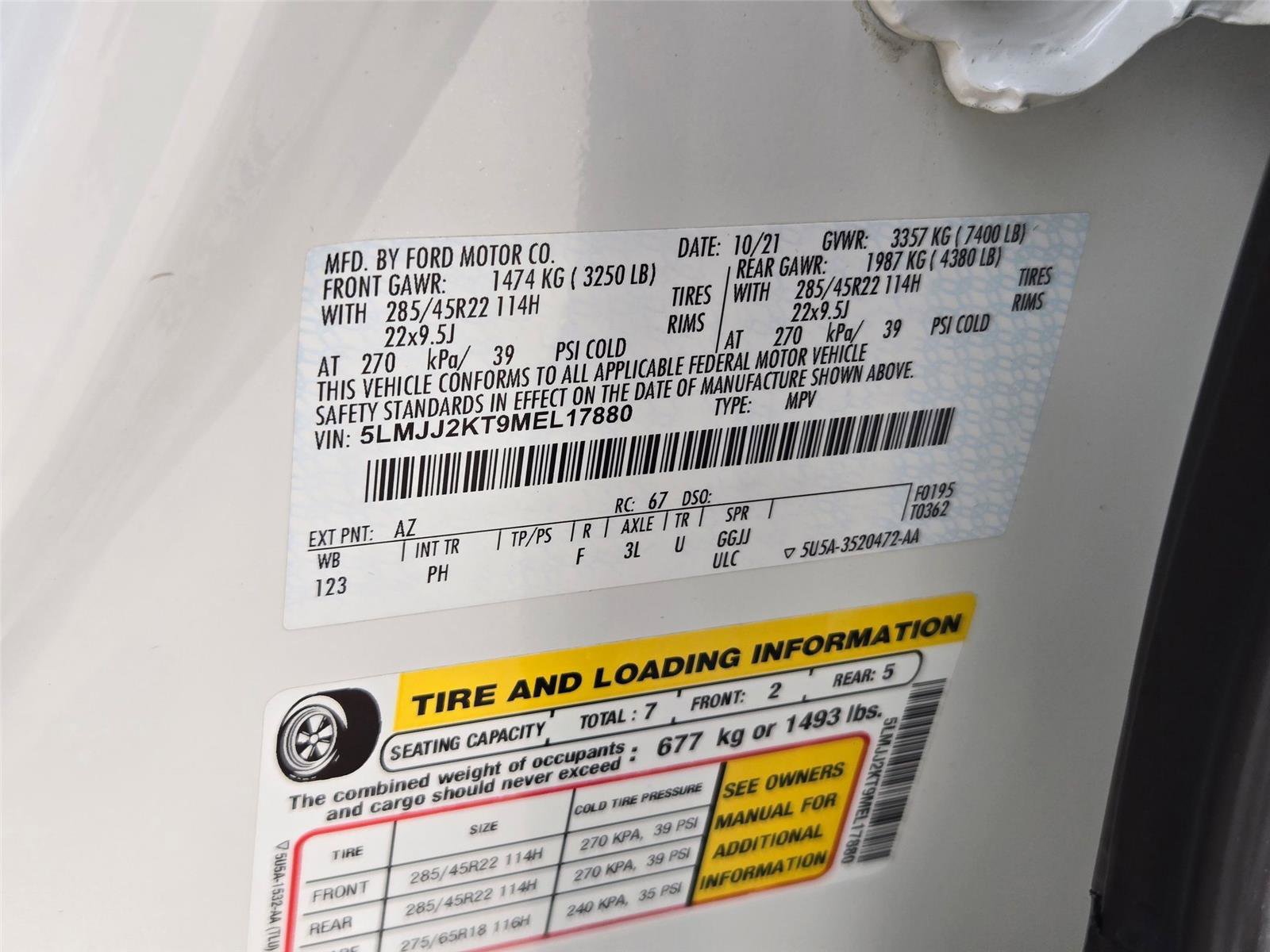 Used 2021 Lincoln Navigator Reserve w/ Luxury Package image 37