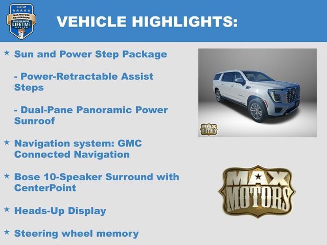 New 2026 GMC Yukon XL Denali w/ Sun & Power Step Package image 6