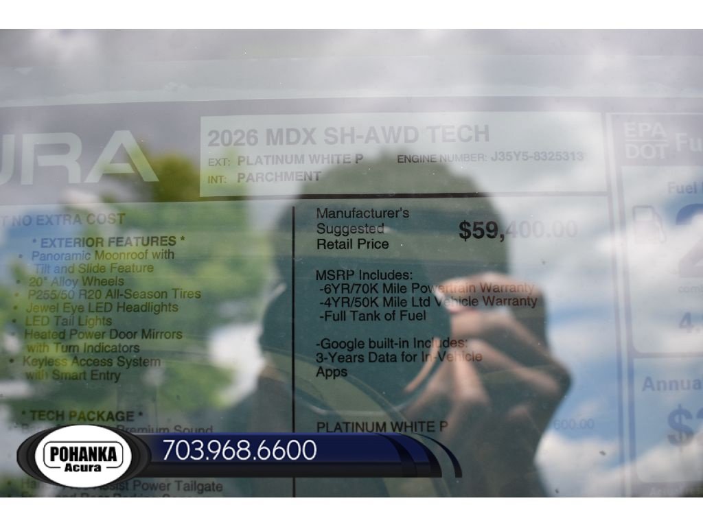 New 2026 Acura MDX w/ Technology Package AWD/4WD image 40