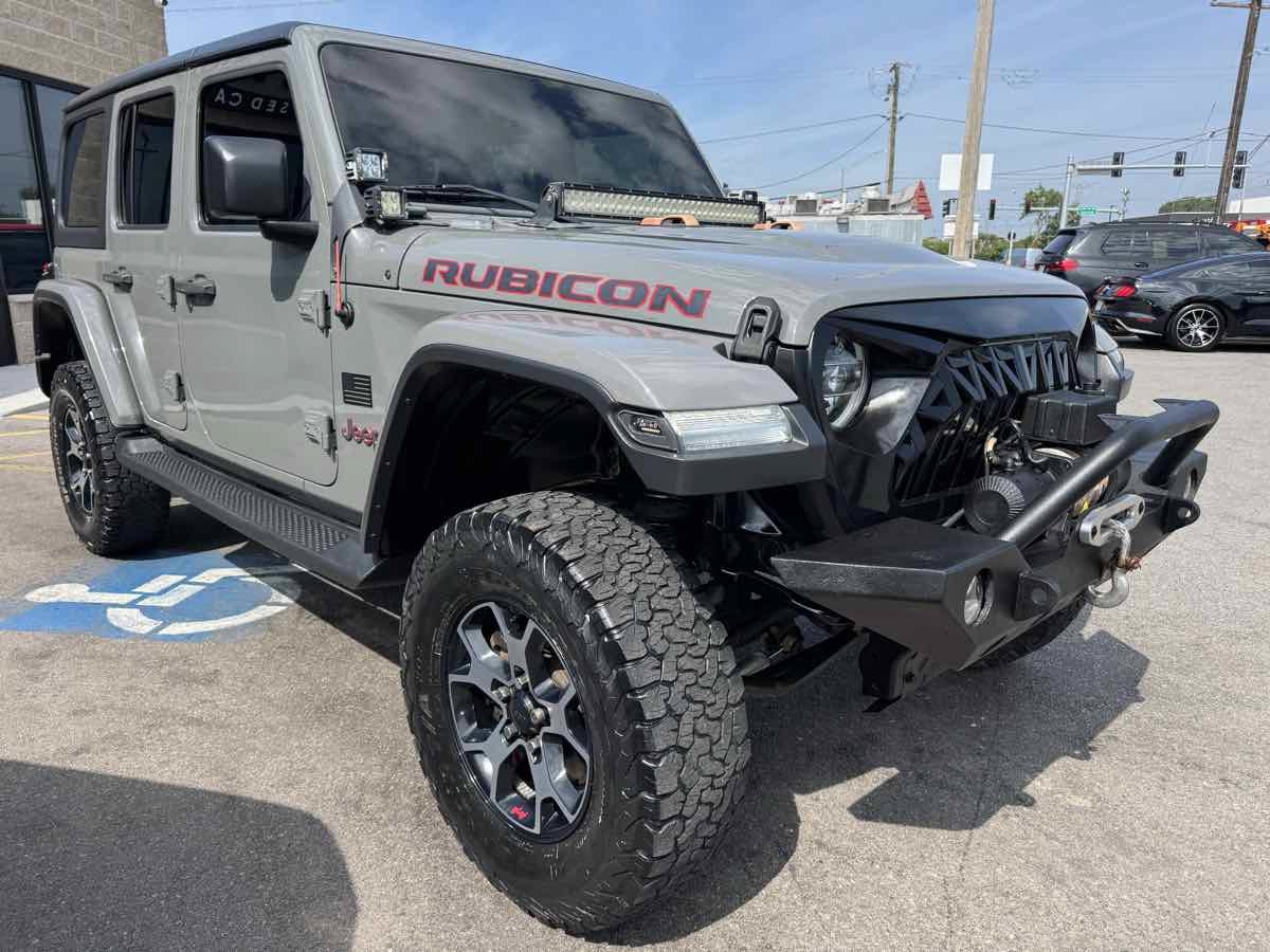 Used 2019 Jeep Wrangler Unlimited Rubicon AWD/4WD image 3