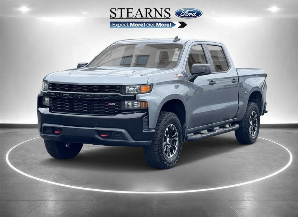 Used 2021 Chevrolet Silverado 1500 Custom Trail Boss AWD/4WD image 2