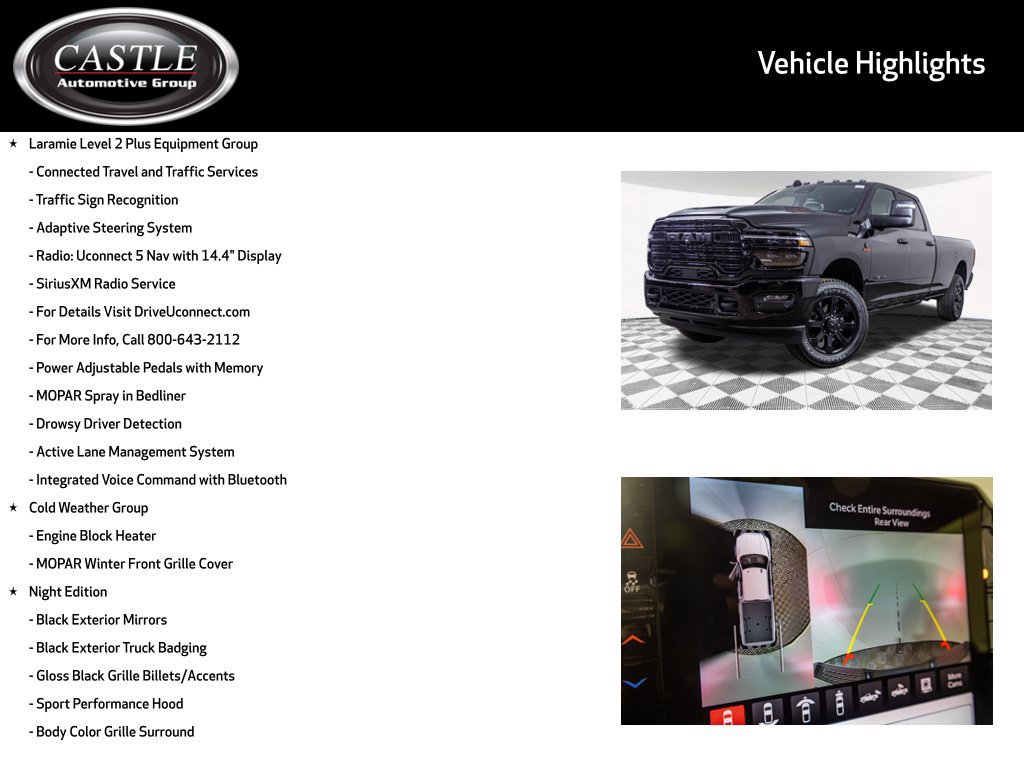 New 2026 RAM 3500 Laramie AWD/4WD image 11