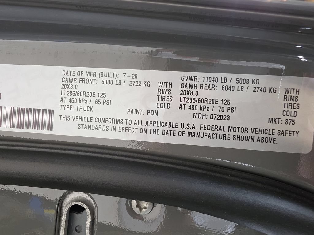 New 2027 RAM 2500 Rebel w/ Rebel Level 2 Equipment Group AWD/4WD image 11