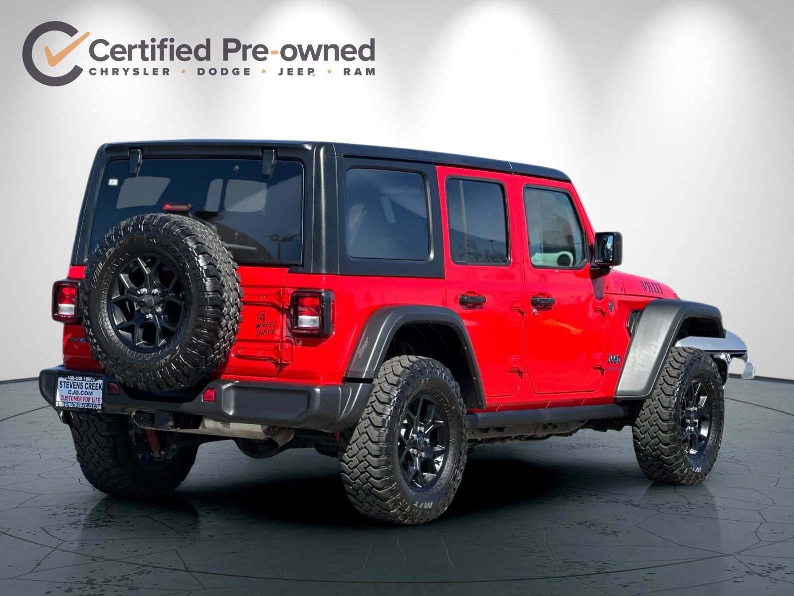 Certified 2025 Jeep Wrangler Unlimited Sport S 4xe image 4