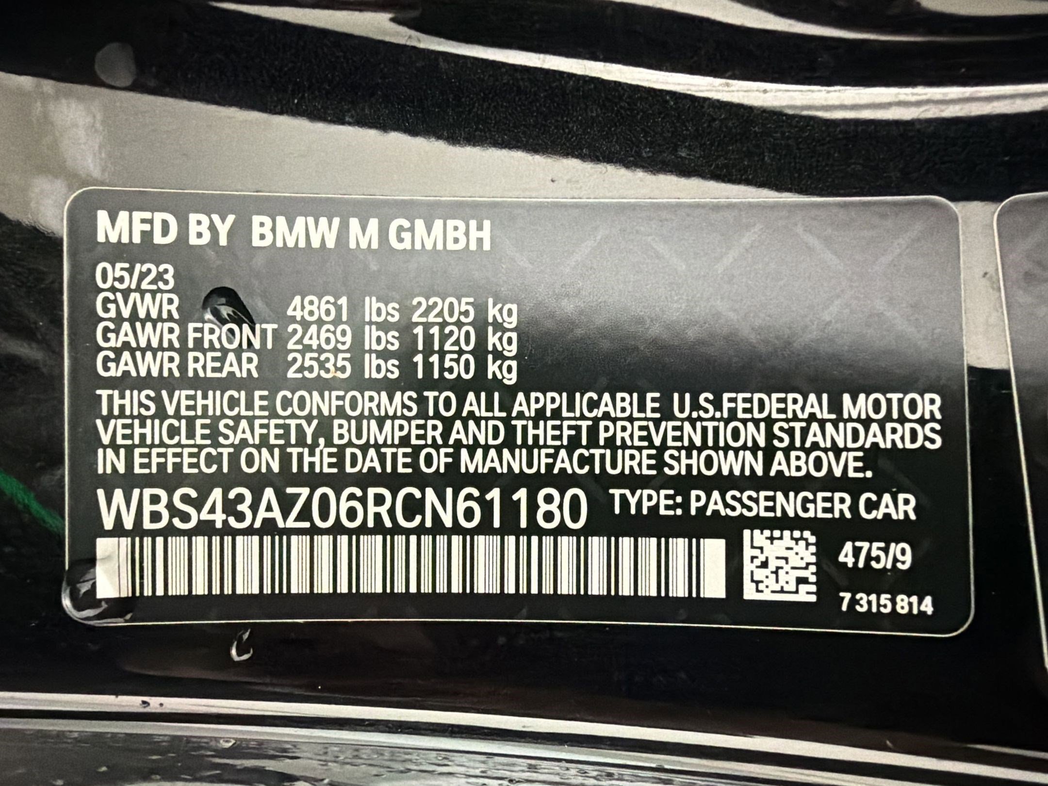 Used 2024 BMW M4 xDrive Competition AWD/4WD image 16