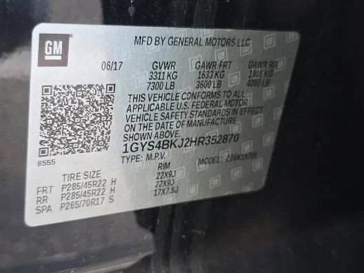 Used 2017 Cadillac Escalade Luxury image 18