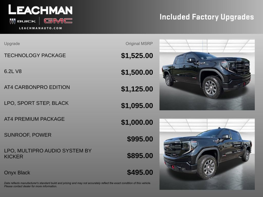 Certified 2024 GMC Sierra 1500 AT4 w/ Technology Package AWD/4WD image 11