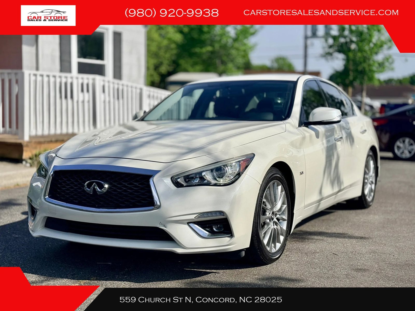 Used 2019 INFINITI Q50 Luxe w/ Cargo Package (L96)