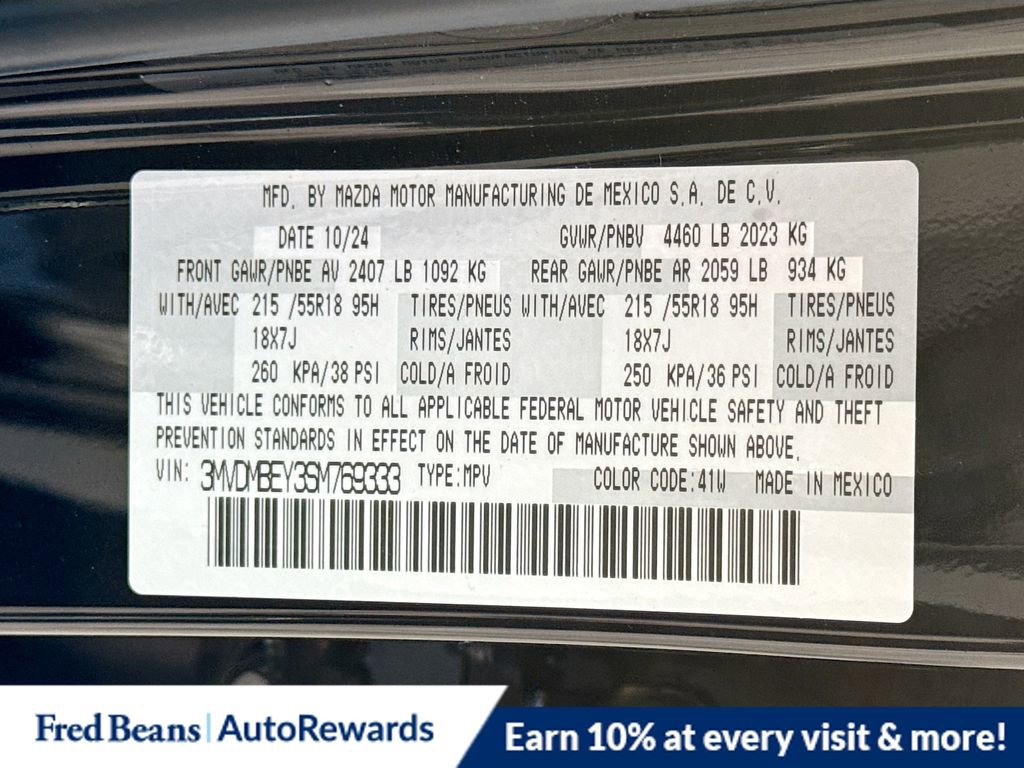 New 2025 MAZDA CX-30 2.5 Turbo w/ Premium Plus Pkg image 34