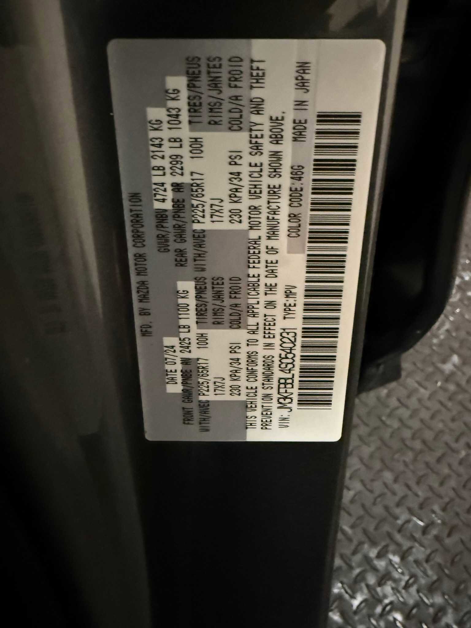 Certified 2025 MAZDA CX-5 AWD 2.5 S image 38