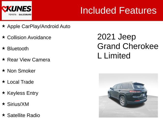 Used 2021 Jeep Grand Cherokee L Limited image 2