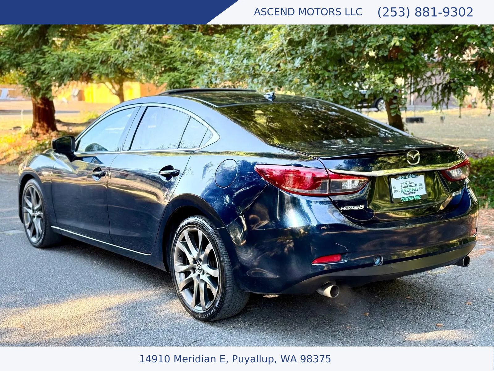 Used 2017 MAZDA MAZDA6 Grand Touring FWD image 3