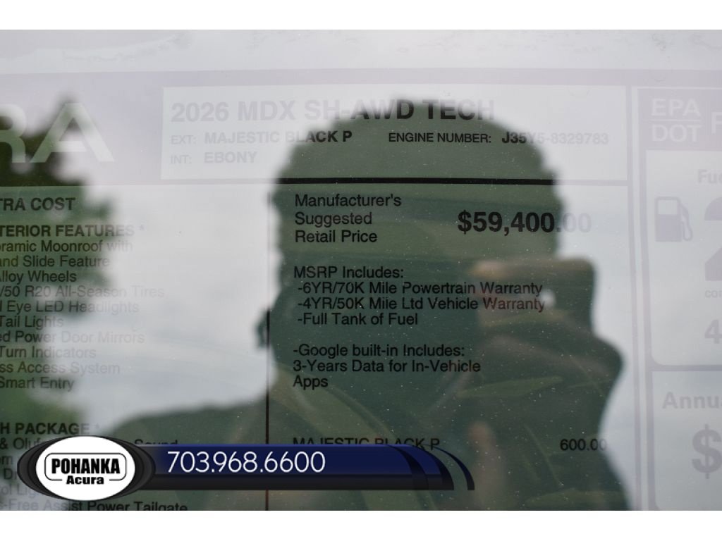 New 2026 Acura MDX w/ Technology Package AWD/4WD image 40