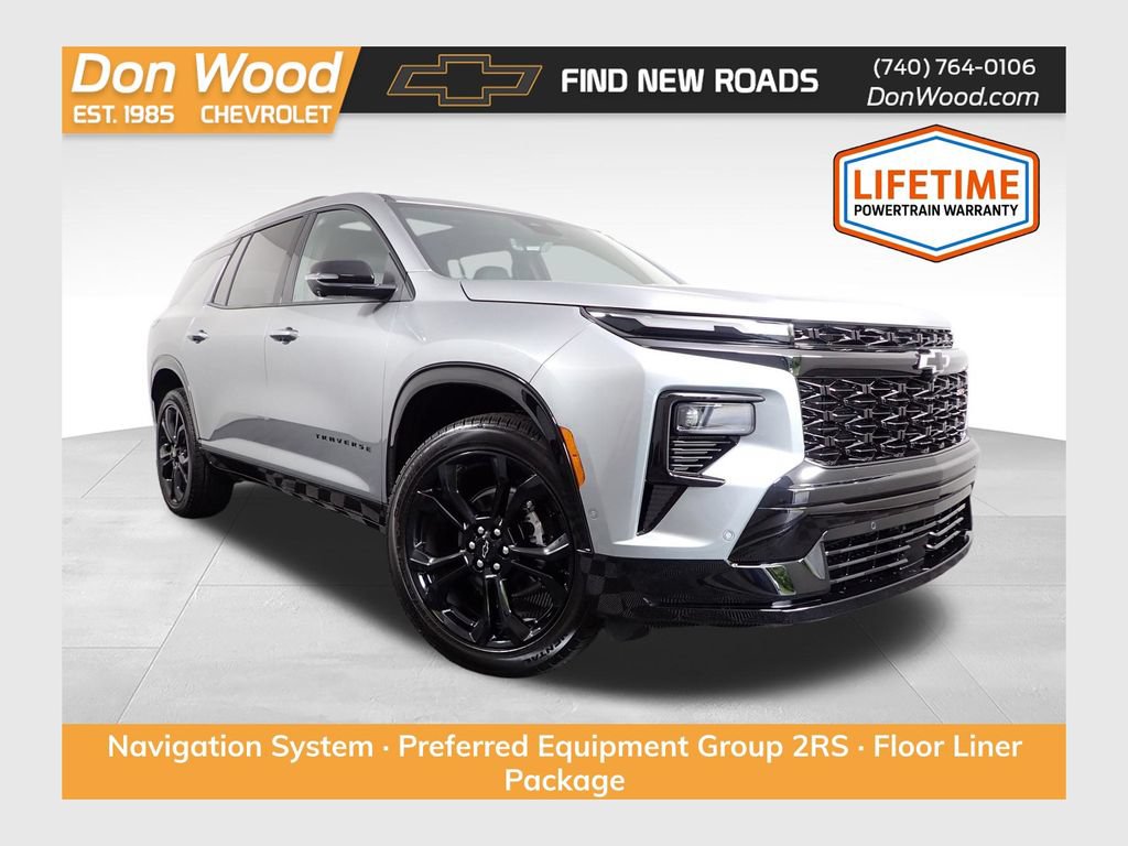 New 2027 Chevrolet Traverse RS w/ LPO, Floor Liner Package AWD/4WD image 1