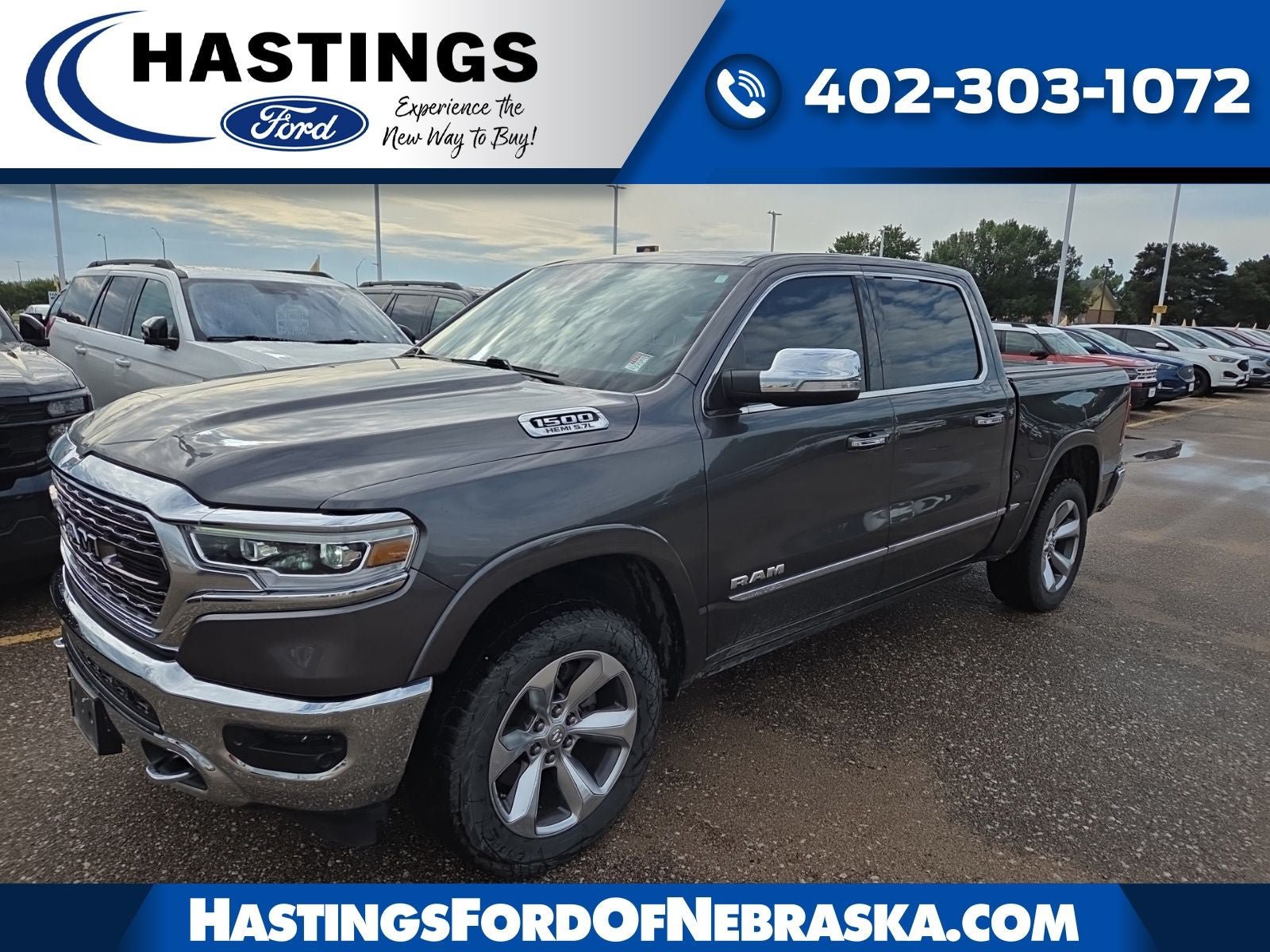 Used 2019 RAM 1500 Limited w/ Advanced Safety Group AWD/4WD image 1