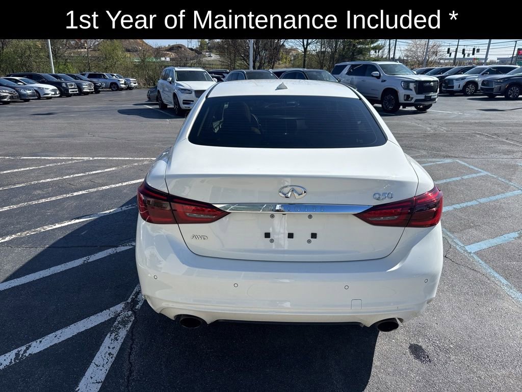 Certified 2023 INFINITI Q50 Luxe w/ Cargo Package AWD/4WD image 6