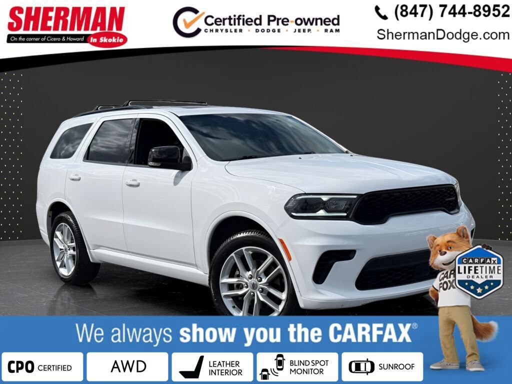 Certified 2024 Dodge Durango GT