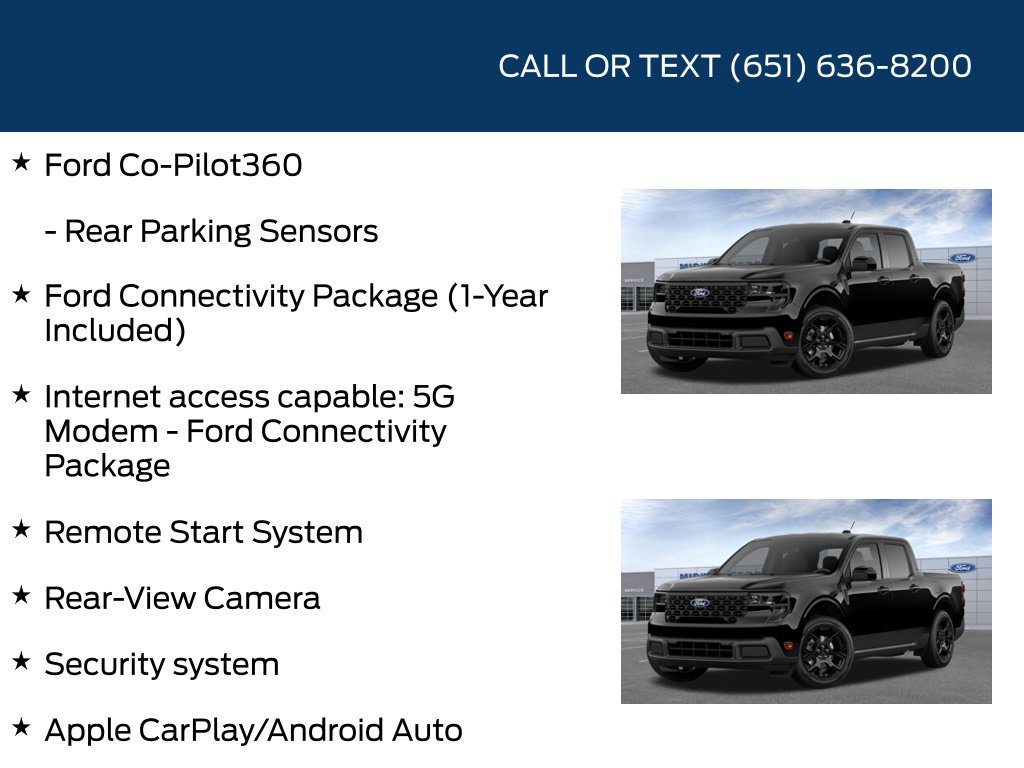 New 2026 Ford Maverick XLT w/ Equipment Group 301A AWD/4WD image 14