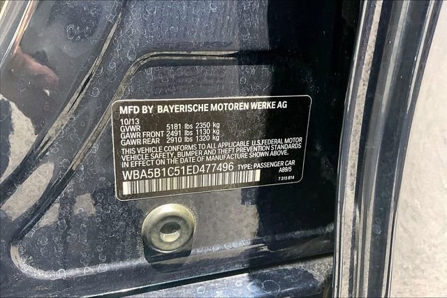 Used 2014 BMW 535i Sedan RWD image 35
