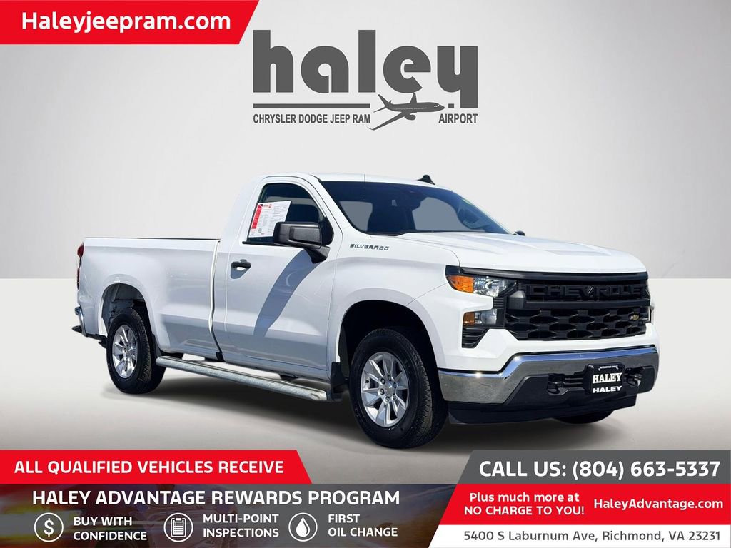 Used 2024 Chevrolet Silverado 1500 W/T w/ WT Fleet Convenience Package RWD image 1