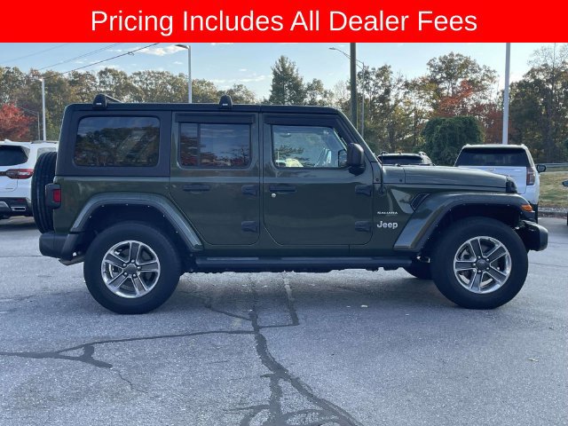 Used 2021 Jeep Wrangler Unlimited Sahara AWD/4WD image 6