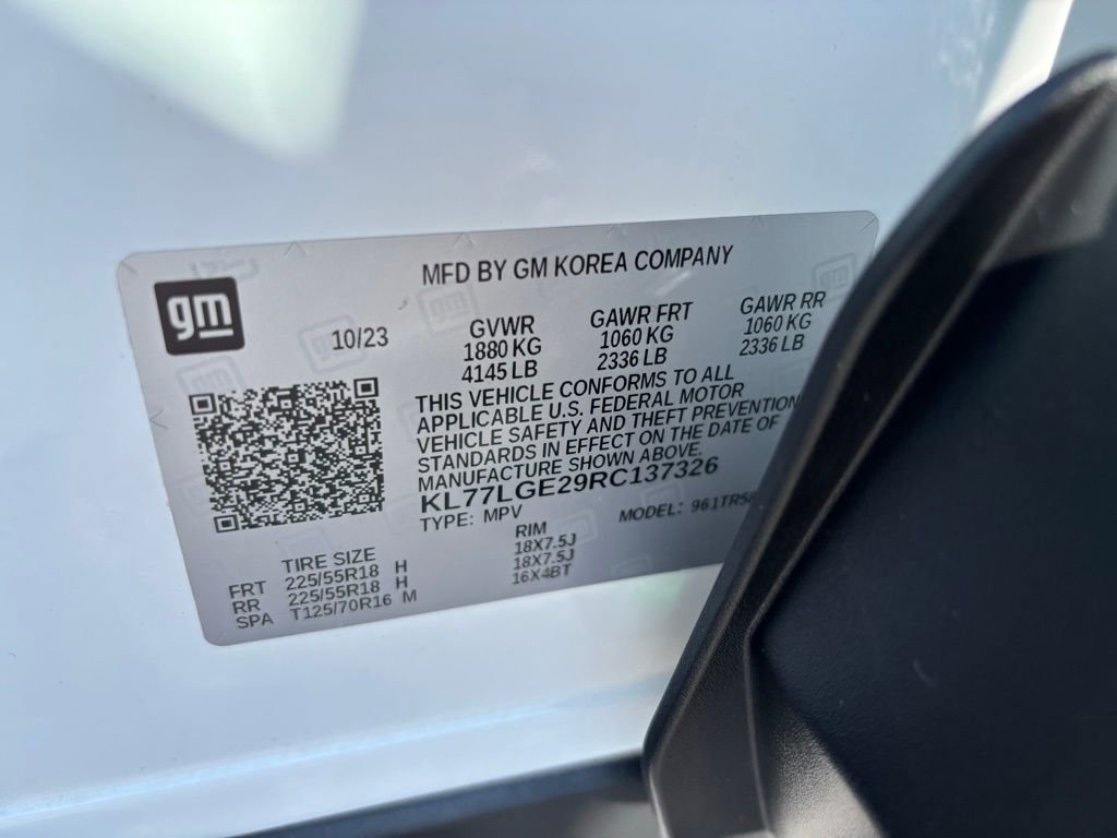 Used 2024 Chevrolet Trax RS w/ Driver Confidence Package image 14