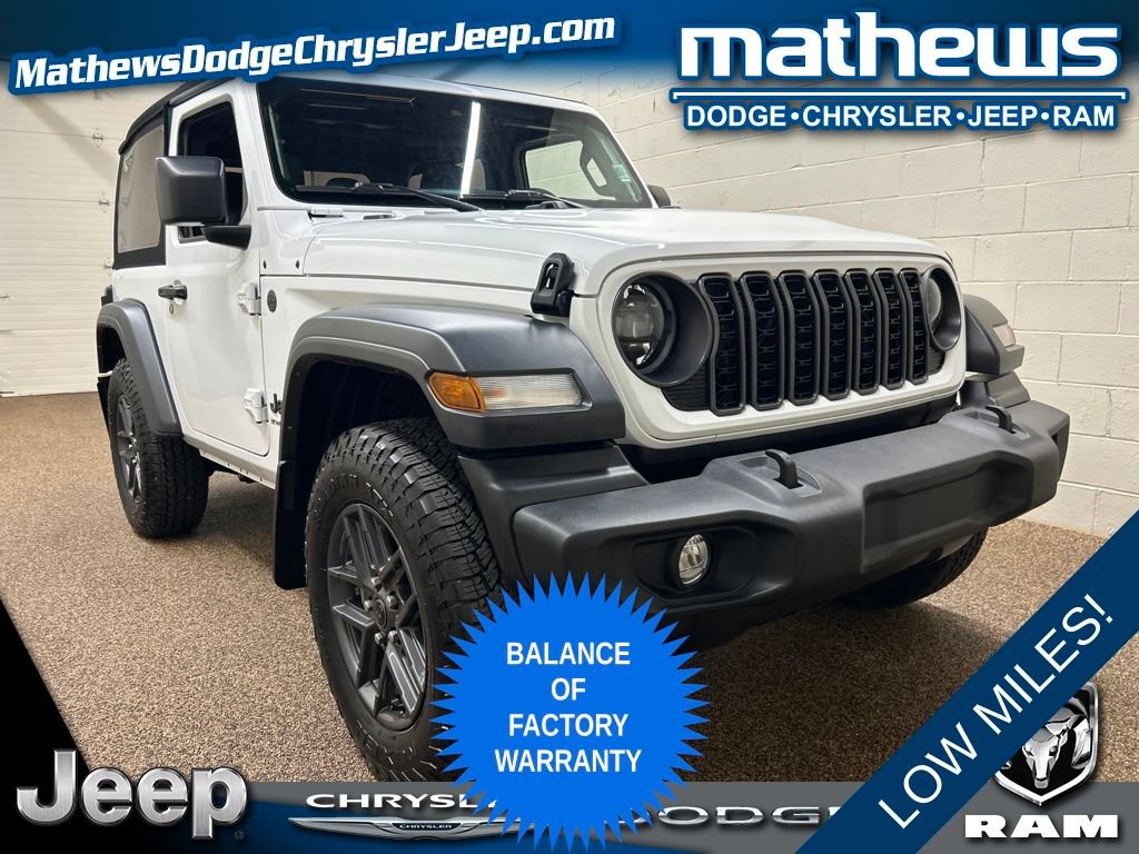 Used 2024 Jeep Wrangler Sport AWD/4WD image 1