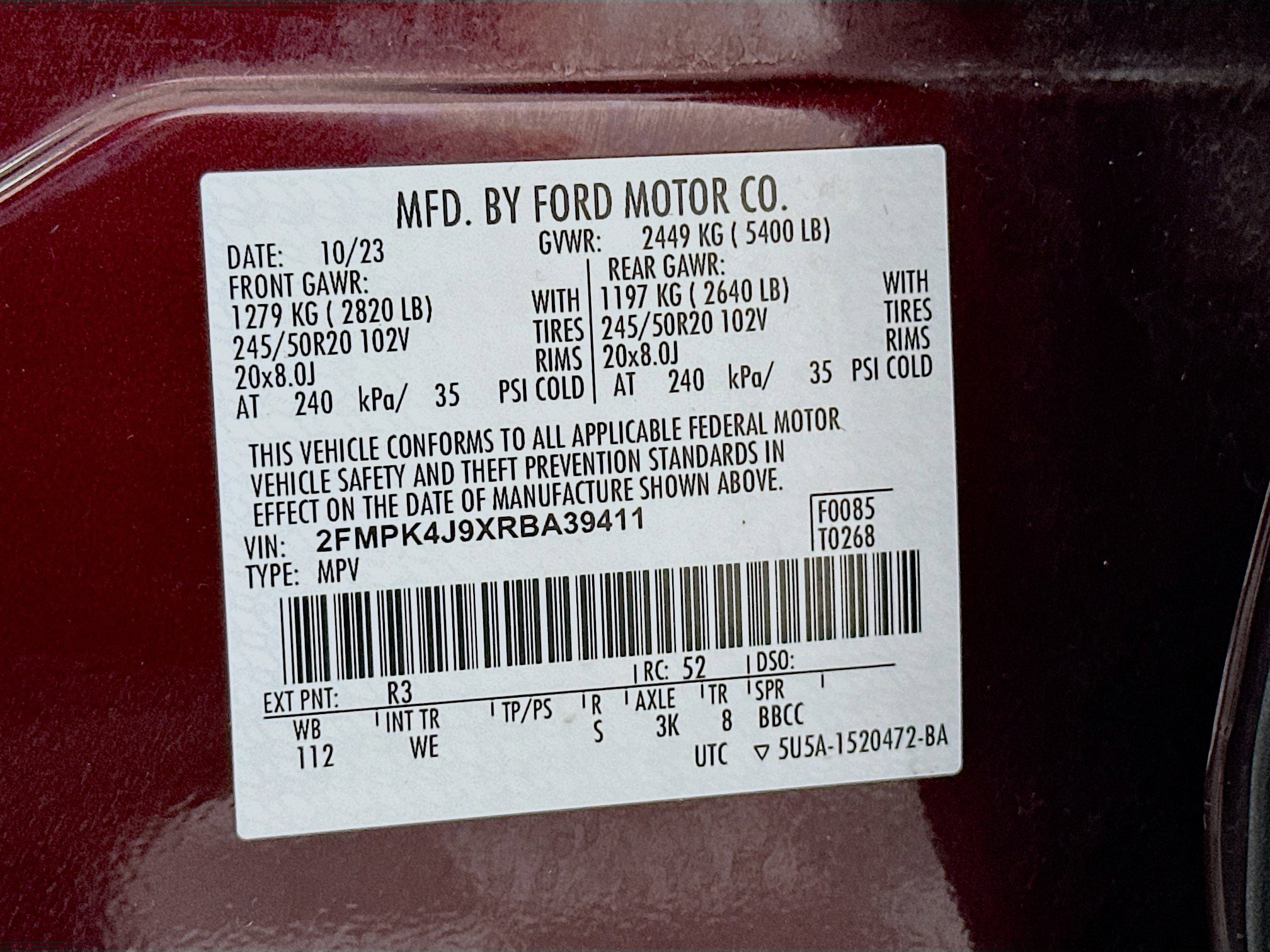 Used 2024 Ford Edge ST-Line image 12