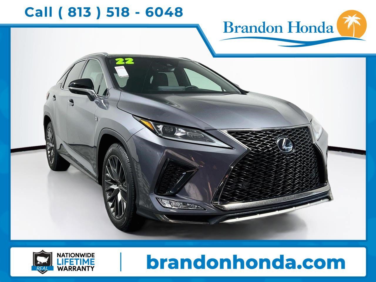 Used 2022 Lexus RX 350 F Sport w/ Accessory Package