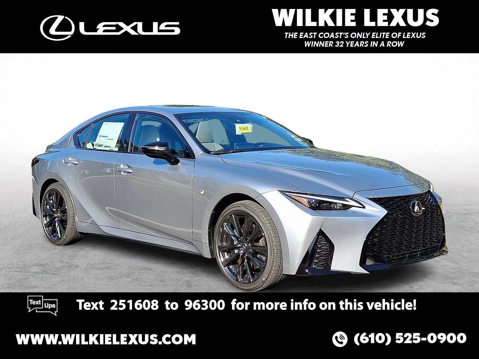 New 2025 Lexus IS 350 F Sport