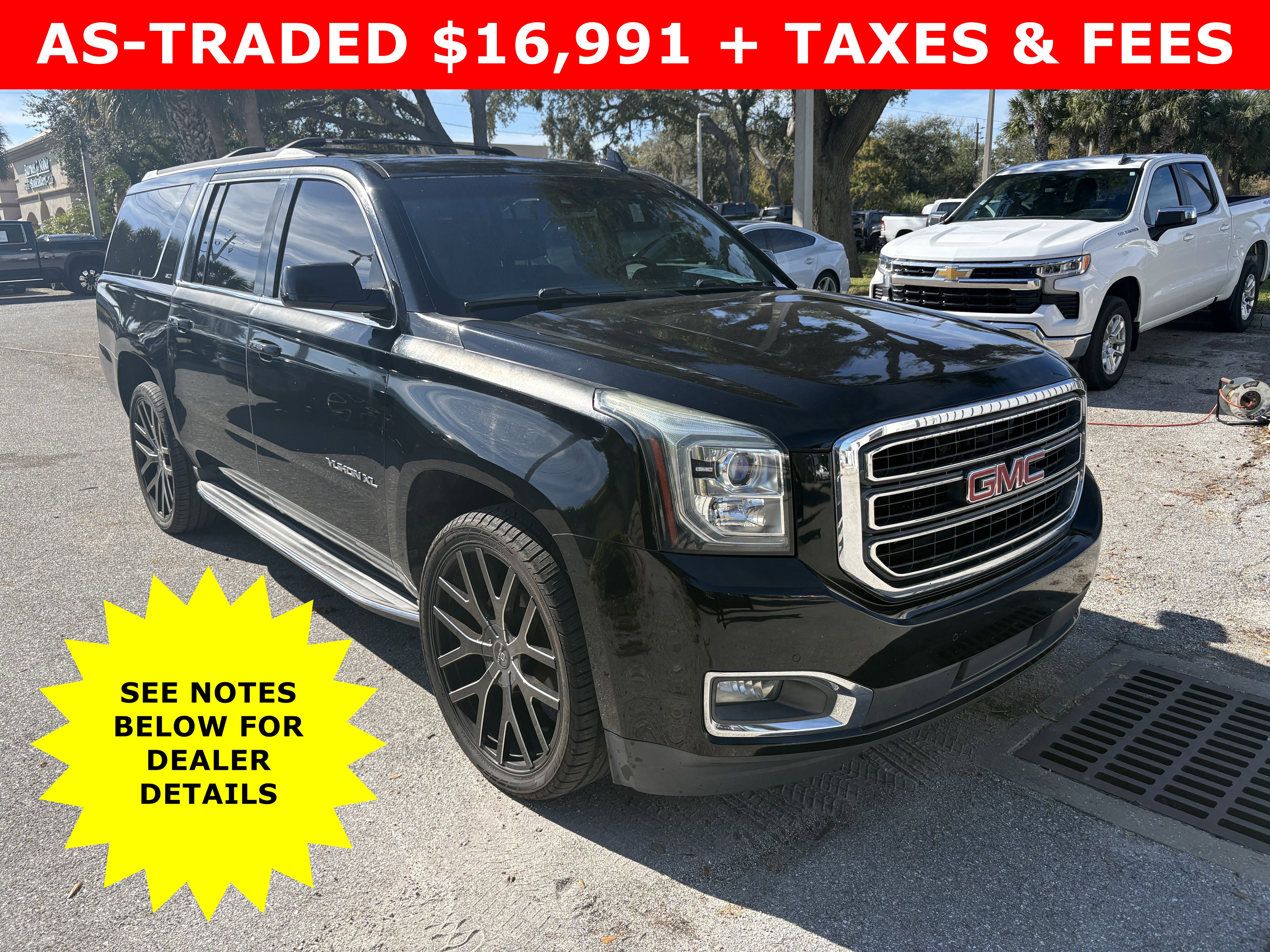 Used 2016 GMC Yukon XL SLT w/ Open Road Package