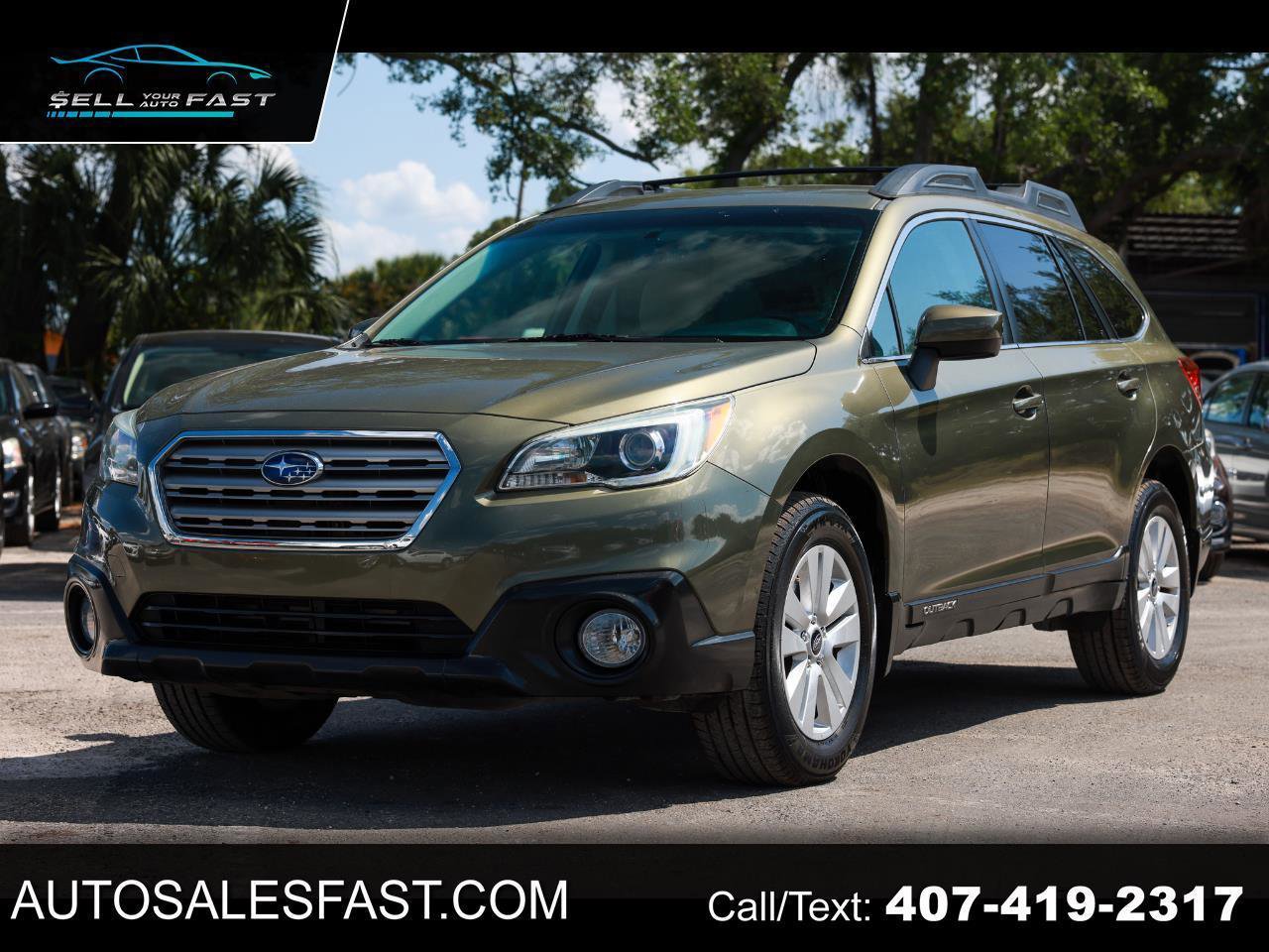 Used 2015 Subaru Outback 2.5i Premium AWD/4WD image 1