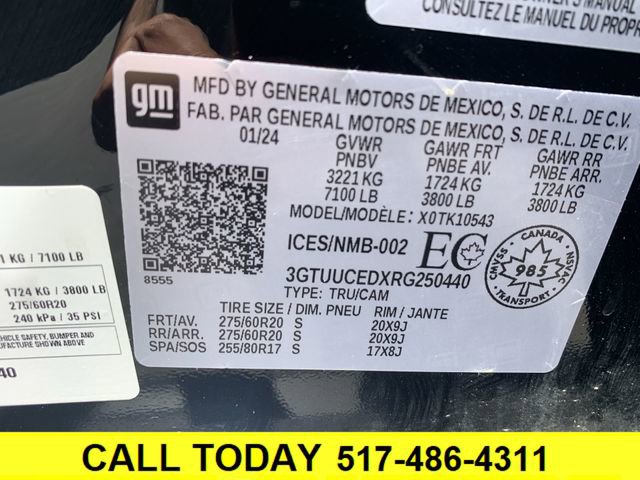 Used 2024 GMC Sierra 1500 Elevation w/ X31 Off-Road Package image 34