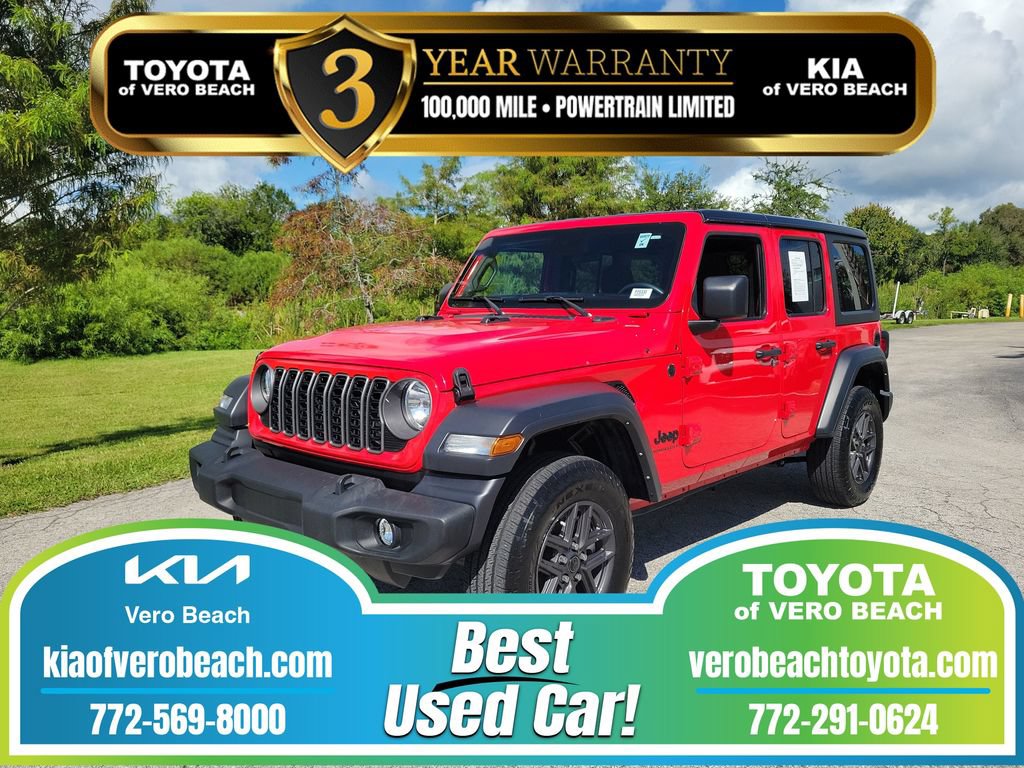 Used 2025 Jeep Wrangler Unlimited Sport AWD/4WD 360° Tour