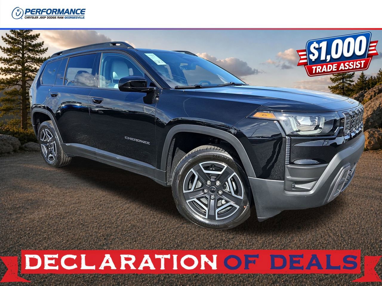 New 2026 Jeep Cherokee Laredo AWD/4WD image 1
