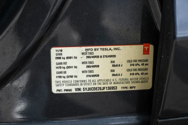 Used 2018 Tesla Model X 100D image 65