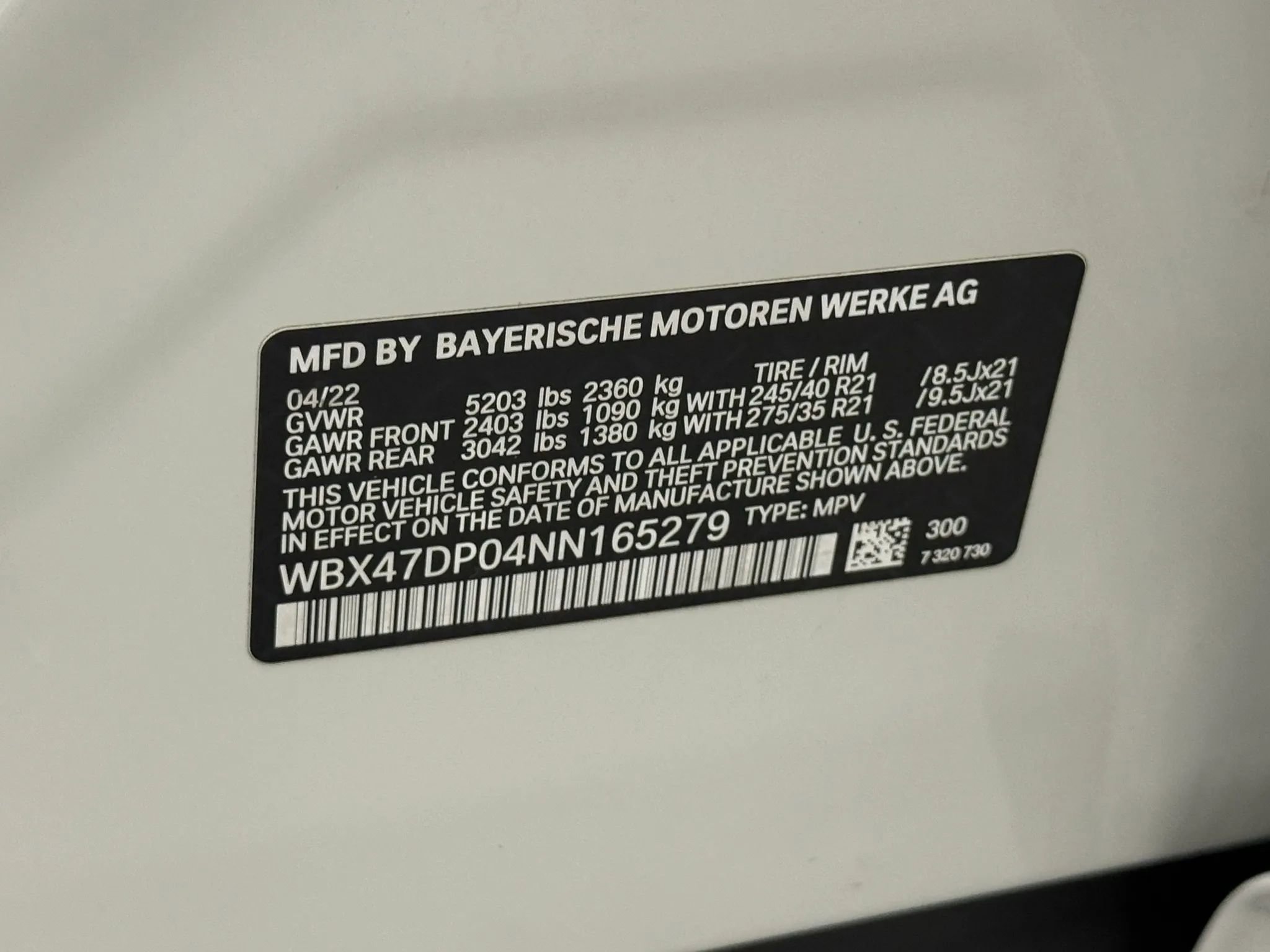 Used 2022 BMW X3 sDrive30i w/ Convenience Package w/ZPA image 53