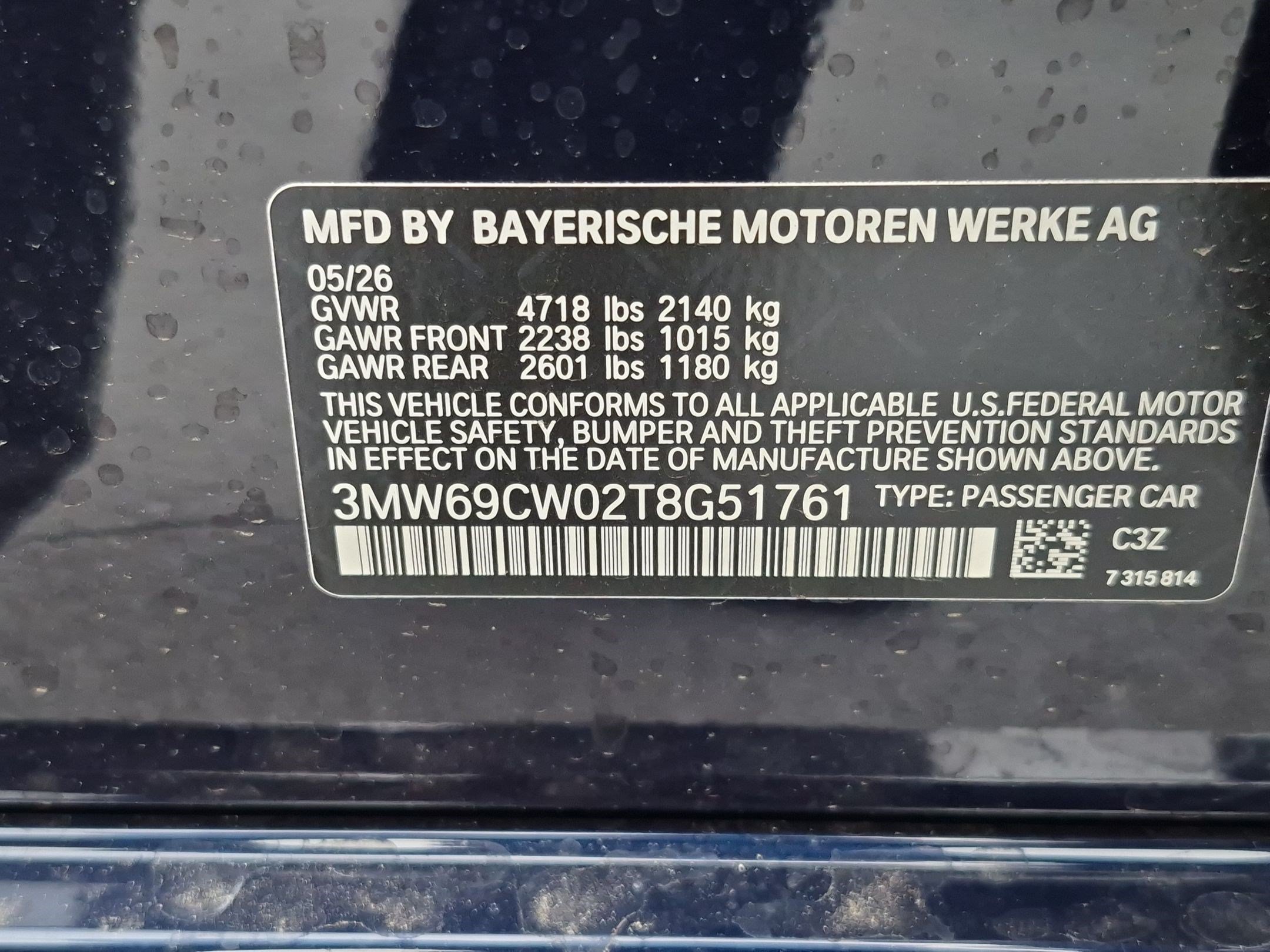 New 2026 BMW 330i Sedan w/ M Sport Package RWD image 36